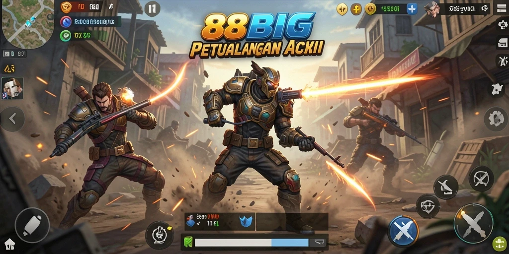 Tangkapan layar menunjukkan aksi seru dalam gameplay ARPG.