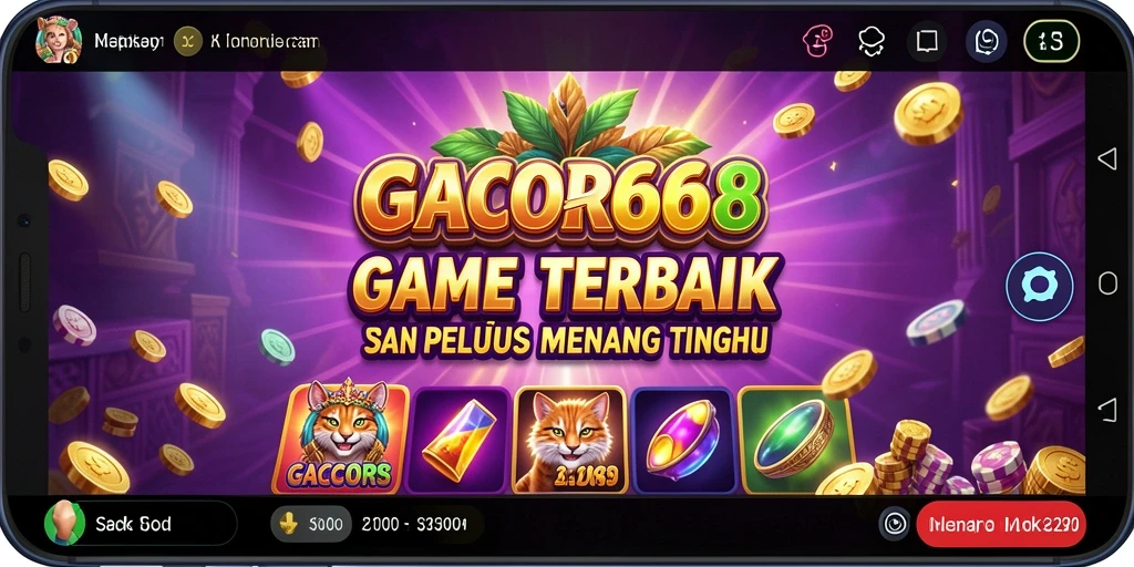 Screenshot gameplay GACOR668 menampilkan aksi seru dalam permainan slot.