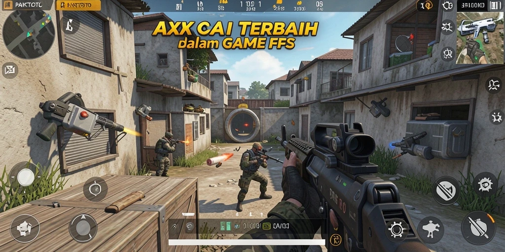 Screenshot utama PAKTOTO menampilkan aksi luar biasa dalam pertempuran FPS.